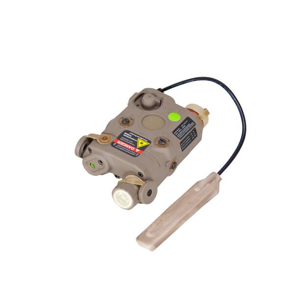 Peq15 Flashlight and Green Laser Combo with Pressure Pad