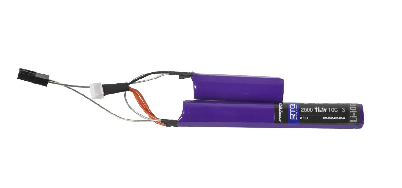 Battery Li-Ion 11.1V RTX 2500Mah 10C Extreme Nunchuck Raptors