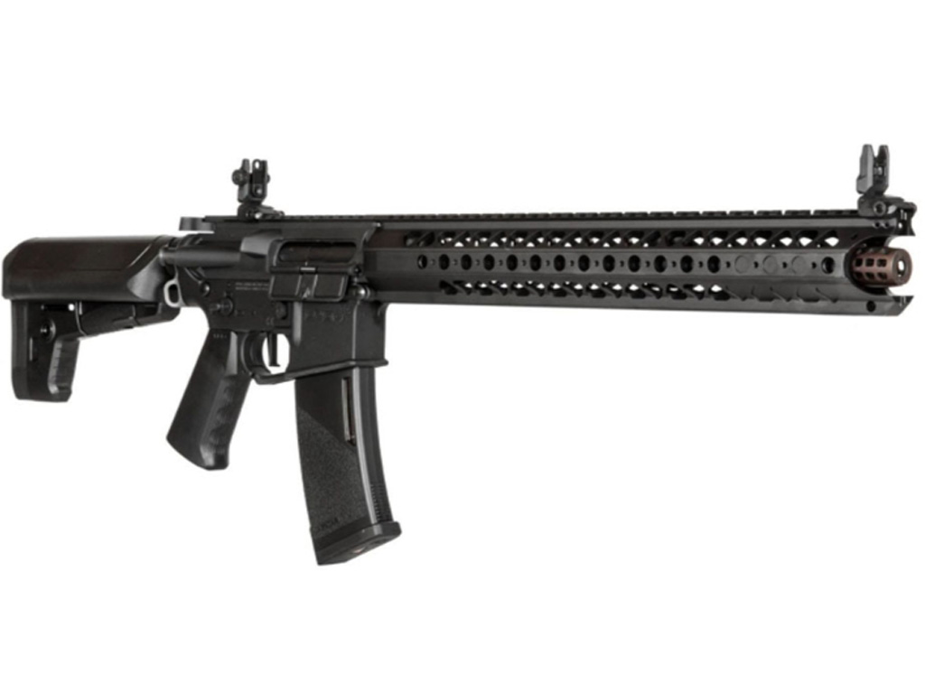 Replica de Airsoft Krytac War Sport Licensed LVOA-C M4 Carbine color Negro